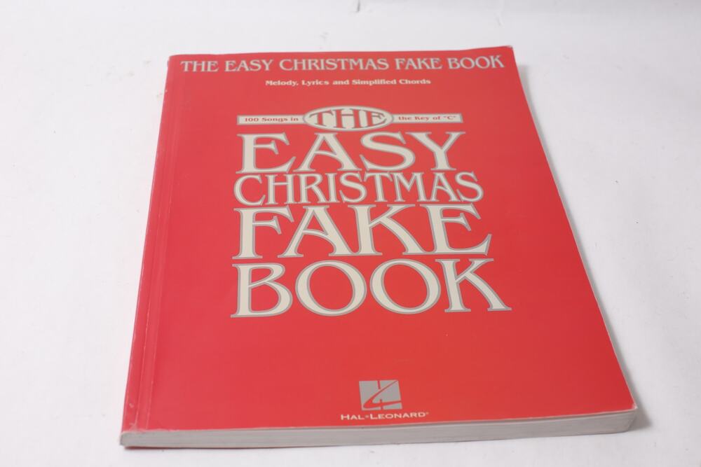 The Easy Christmas Fake Book Hal Leonard Sheet Music Chords ~ 260914-WH 1154